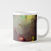 Cattleya Orchid en drie kolibries kop (Rechts)