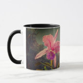 Cattleya Orchid en drie kolibries kop (Links)