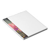 Cattleya Orchid en drie kolibries kop Notitieblok (Schuin)