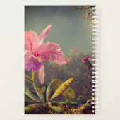 Cattleya Orchid en drie kolibries kop Planner (Achterkant)