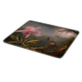 Cattleya Orchid en Three Hummingbird (Heade) Snijplank (Hoek)