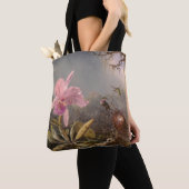 Cattleya Orchid en Three Hummingbird Tote Bag (Dichtbij)