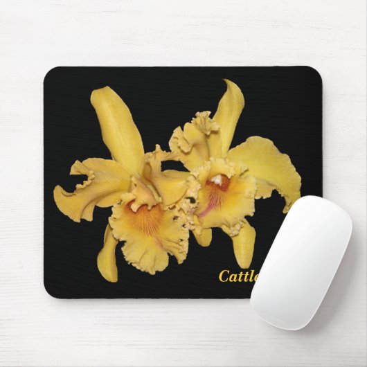 Cattleya Orchid Mousepad Muismat (Met muis)