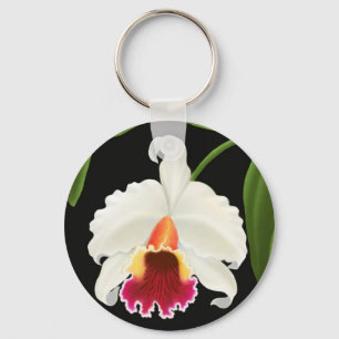 Cattleya Orchid Sleutelhanger