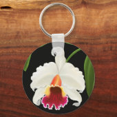 Cattleya Orchid Sleutelhanger (Voorkant)