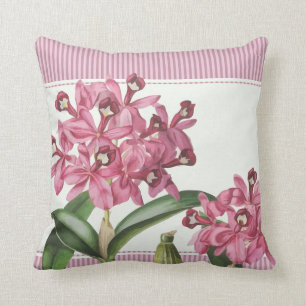 Cattleya Pink Orchid Kussen