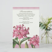 Cattleya Pink Orchid Wedding Directions (Staand voorkant)