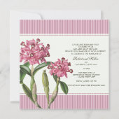 Cattleya Pink Orchid Wedding Uitnodiging (Voorkant)