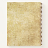 Cattleya quadricolor spiraal Notitieboek (Achterkant)