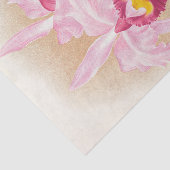 Cattleya Trianae Var Purpurata (Orchid) van Linden Tissuepapier (Detail)