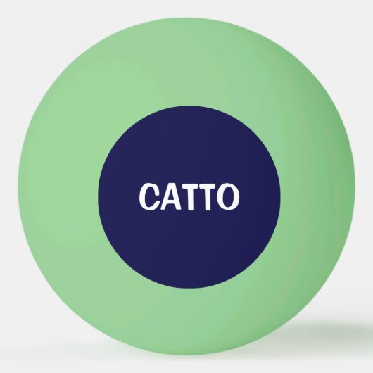 Catto Ping Pong Ball (Voorkant)