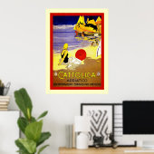Cattolica Adriatico ~  Italiaans reizen Poster (Thuiskantoor)