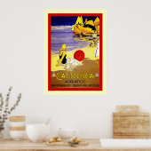 Cattolica Adriatico ~  Italiaans reizen Poster (Keuken)