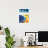 Cattolica Italiaans Poster voor oldtimers (Thuiskantoor)