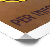 "Cattolica" Italiaans reisposter Poster (Hoek)