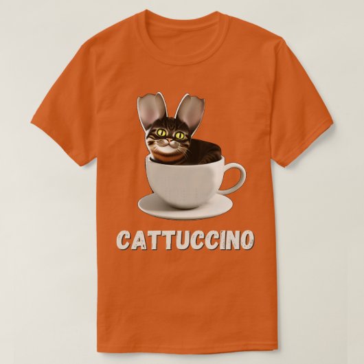 Cattuccino T-shirt (Design voorkant)