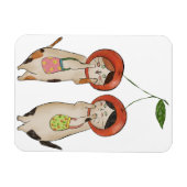 Catty Cherries Magneet (Horizontaal)