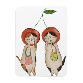 Catty Cherries Magneet