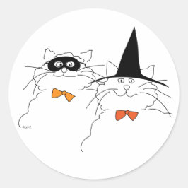 Catty Halloween Sticker