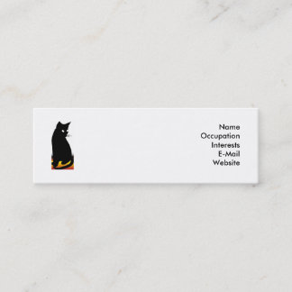 Catty Profile Card Mini Visitekaartje