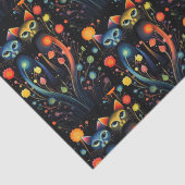 Caturday Artsy Abstracte Attitude Katten Tissuepapier (Detail)