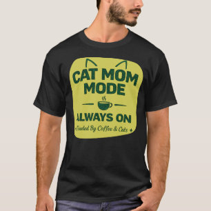 Catus Moeder Cadeau – Koffie En Katten Altijd Op D T-shirt