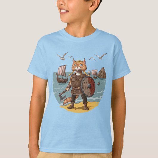 Catvikings T-shirt (Voorkant)