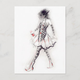 Catwalk Briefkaart