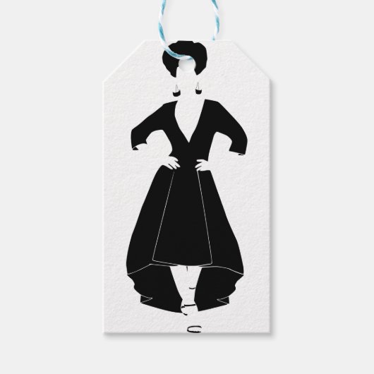 Catwalk Cadeaulabel (Voorkant)