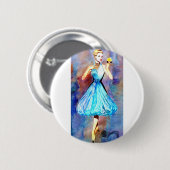 CATWALK CIRCA 1950 RONDE BUTTON 5,7 CM (Voorkant /achterkant)