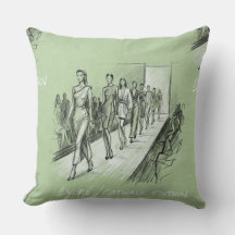 Catwalk Edition" Sage Groene Modeshow