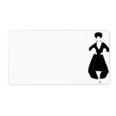 Catwalk-label Etiket (Voorkant)