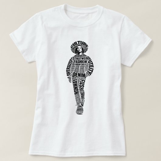 Catwalk Mode T-shirt (Design voorkant)