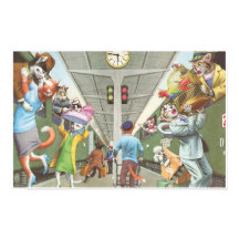 CATWALKS: Alle Kunst aan boord van Poster - Semigl