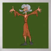 Catweazle Cartoon Poster (Voorkant)