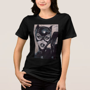 Catwoman #50 Sozomaika Cover Illustratie Tri-Blend Shirt