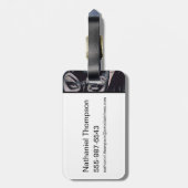 Catwoman #50 Sozomaika Cover Illustration Bagagelabel (Achterkant verticaal)