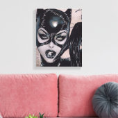 Catwoman #50 Sozomaika Cover Illustration Canvas Afdruk (Insitu (Woonkamer))