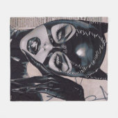 Catwoman #50 Sozomaika Cover Illustration Fleece Deken (Voorkant (Horizontaal))