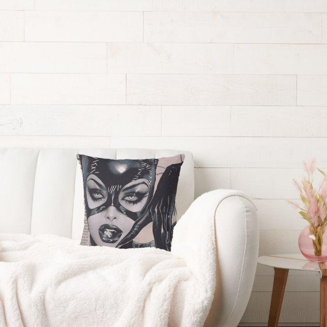 Catwoman #50 Sozomaika Cover Illustration Kussen (Bank)