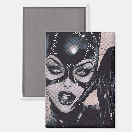 Catwoman #50 Sozomaika Cover Illustration Magneet (Voorkant / Achterkant)