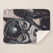 Catwoman #50 Sozomaika Cover Illustration Sherpa Deken (Voorkant (horizontaal))