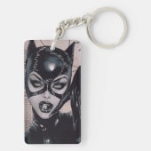 Catwoman #50 Sozomaika Cover Illustration Sleutelhanger (achterkant)