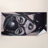 Catwoman #50 Sozomaika Cover Illustration Strandlaken (Voorkant)