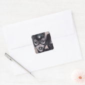 Catwoman #50 Sozomaika Cover Illustration Vierkante Sticker (Envelop)