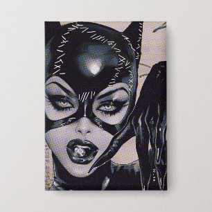 Catwoman #50 Sozomaika Illustratie voor omslag Button