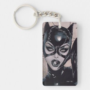 Catwoman #50 Sozomaika Illustratie voor op de omsl Sleutelhanger