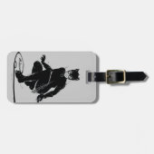 Catwoman Ink Brush Pose Bagagelabel (Voorkant horizontaal)
