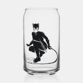 Catwoman Ink Brush Pose Blikvorm Glas (Voorkant)