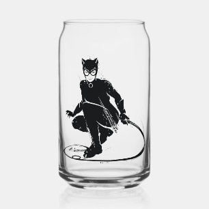 Catwoman Ink Brush Pose Blikvorm Glas